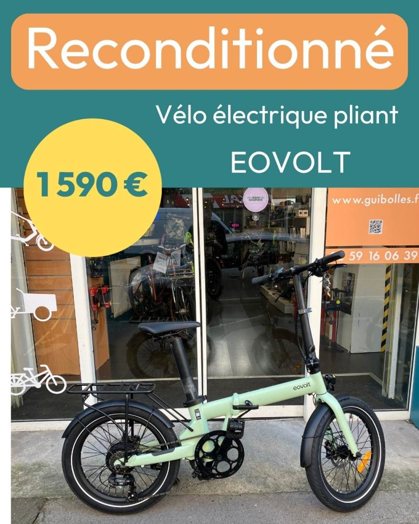 Vélo pliant reconditionné Guibolles Caen