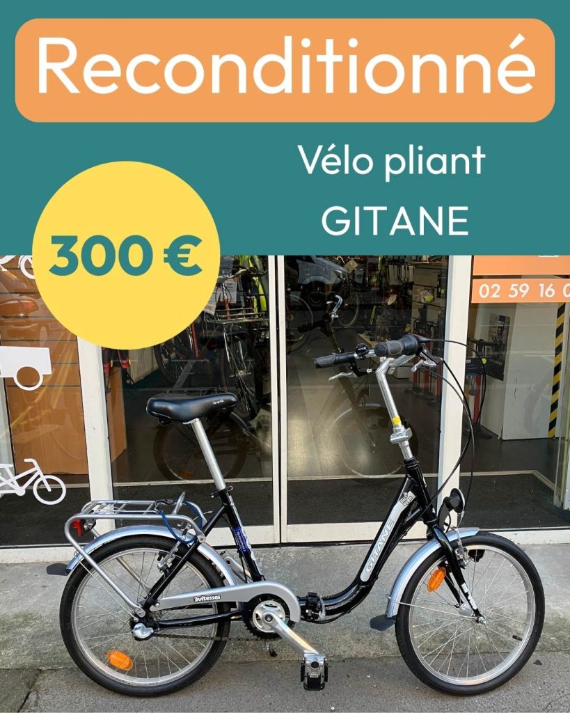 Vélo pliant occasion Guibolles Caen