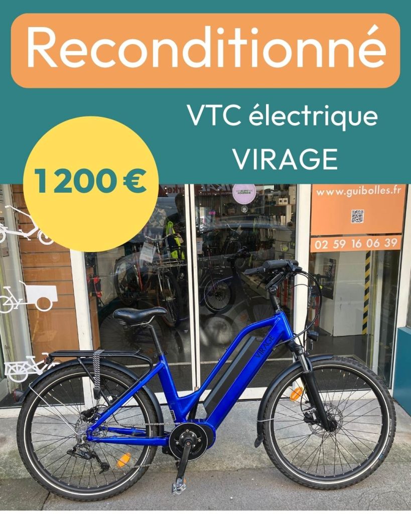 VTC électrique reconditionné Guibolles Caen